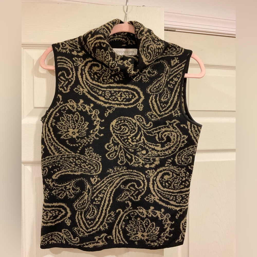 Jones New York - Sweater Sleeveless Cowl Neck